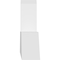 Ekena Millwork Portland Architectural Grade PVC Gable Bracket, 84"W x 14"H x 4"D x 6"F, 4/12 Pitch GBP084X14X0406POR00 - alternate 4